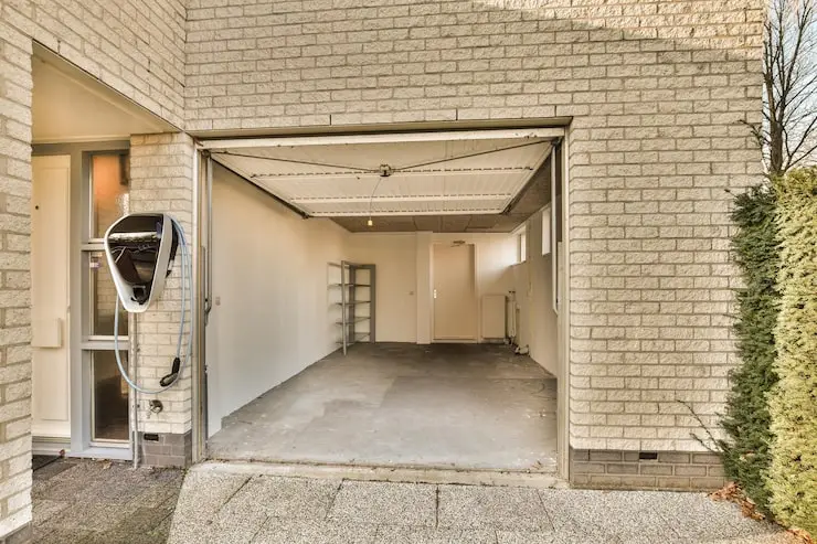 Garage with EV charger | Apex Garage Conversions
