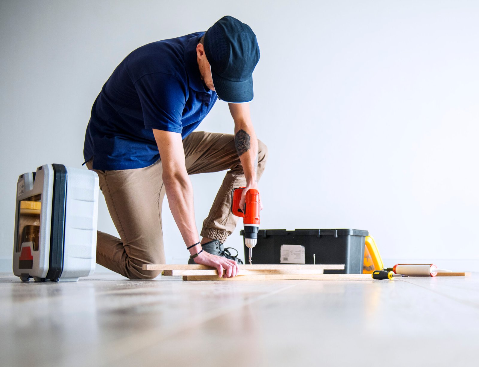 Man using power drill | Apex Garage